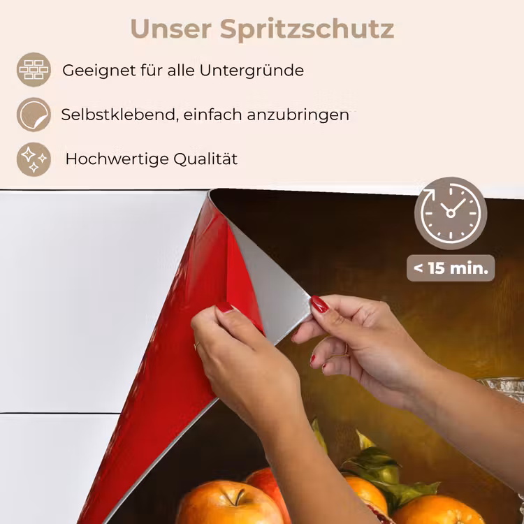 Fruit - Stilleven - Wijn - Kaars keuken achterwand spatscherm klein -spatscherm_DE