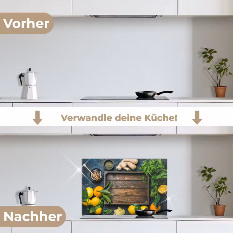 Fruitkist - Citroen - Fruit keuken achterwand spatscherm klein -voor_na_DE