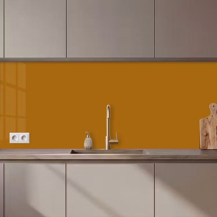 Ocre - Gold - Geel keuken achterwand 2 middel 871 zz_3dshopping