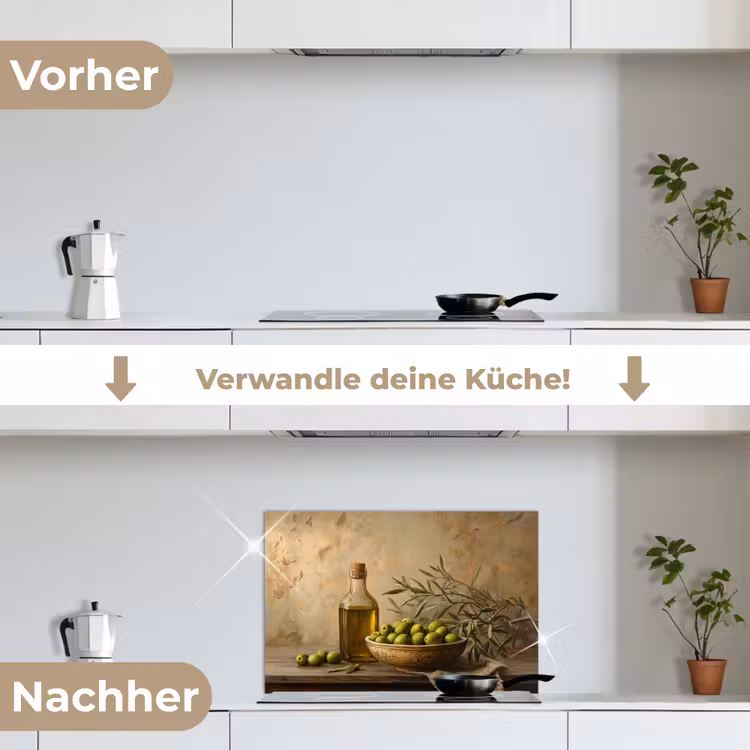 Olijven - Stilleven - Vintage keuken achterwand spatscherm klein -voor_na_DE