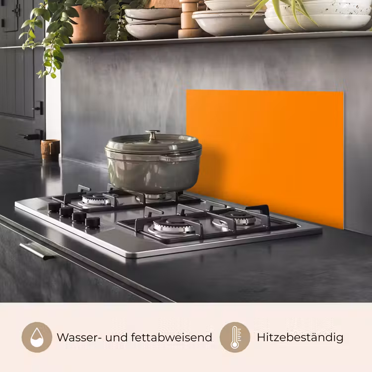 Oranje - Seizoenen - Herfst - Kleur keuken achterwand spatscherm klein 900 -usp_DE