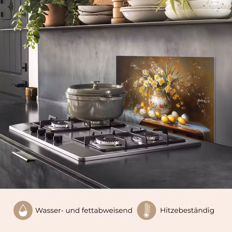 Paaseieren - Stilleven - Vaas keuken achterwand spatscherm klein -usp_DE