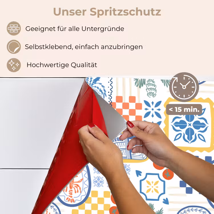 Zee - Sfeer - Tomaat - Mozaïek keuken achterwand spatscherm klein 900 -spatscherm_DE