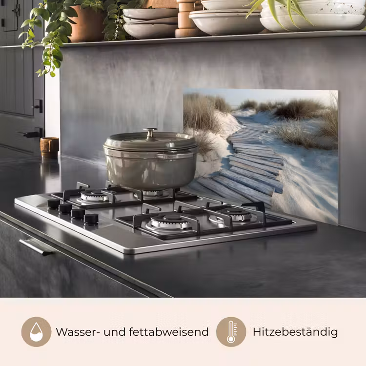 Pad - Planken - Duinen - Gras keuken achterwand spatscherm klein -usp_DE