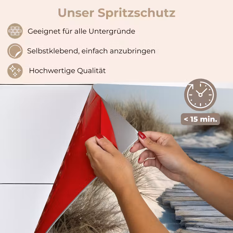 Pad - Planken - Duinen - Gras keuken achterwand spatscherm klein -spatscherm_DE