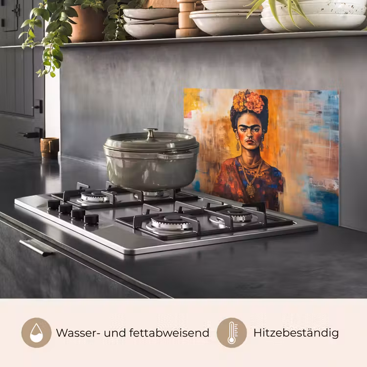 Portret - Sieraden - Schilderachtig keuken achterwand spatscherm klein -usp_DE
