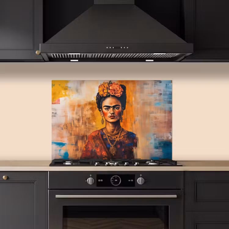 Portret - Sieraden - Schilderachtig keuken achterwand spatscherm klein -sfeer1