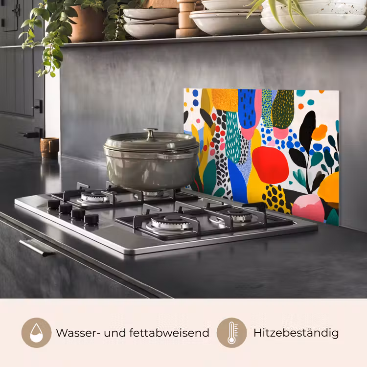 Stippen - Vormen - Modern - Kleuren keuken achterwand spatscherm klein -usp_DE