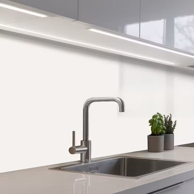 Pure - Alabaster - Wit keuken achterwand 2 middel 871 -3d_schuin