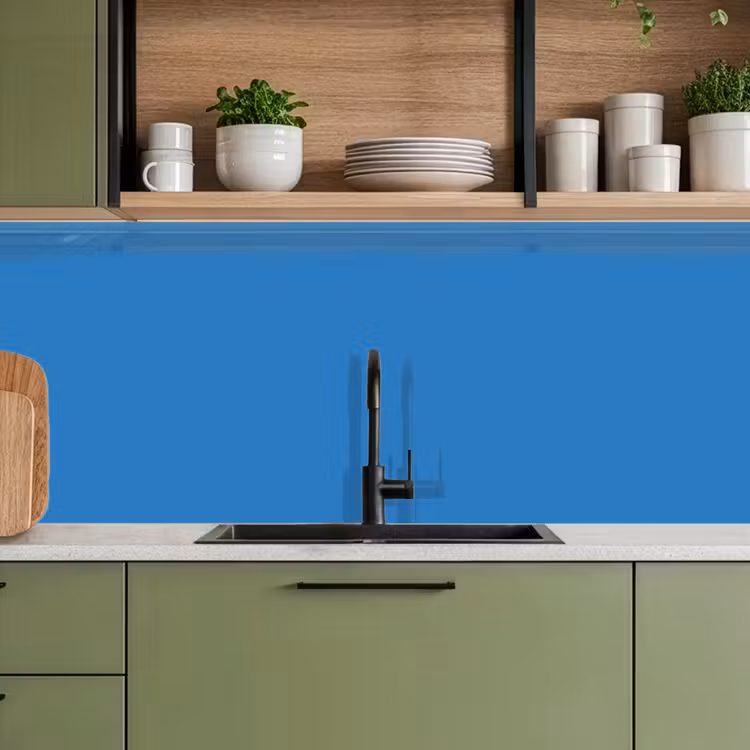 Royal - Blue - Blauw keuken achterwand 2 middel 871 -sfeer3