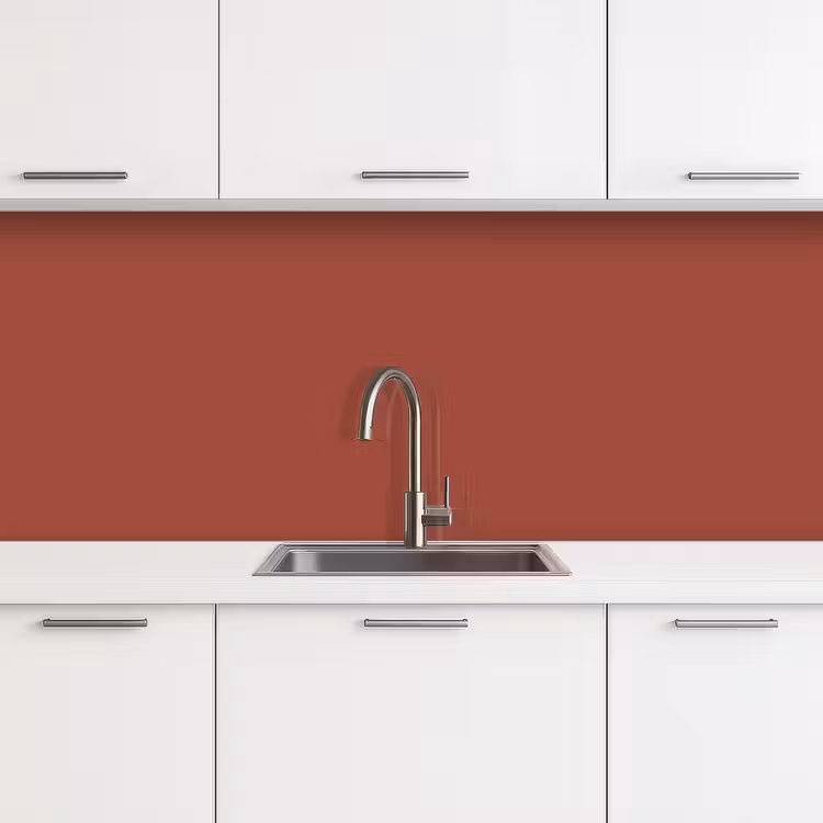 Rustic - Terracotta - Oranje keuken achterwand 2 middel 871 -3d