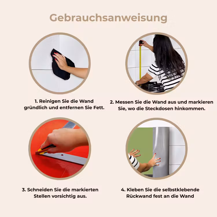 Sage - Green - Groen keuken achterwand 2 middel 871 -gebruiksaanwijzing_DE