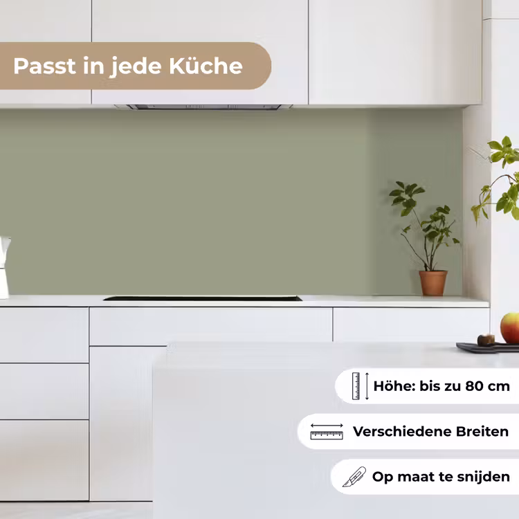Sage - Mist - Groen keuken achterwand 2 middel 871 -sfeer4_DE