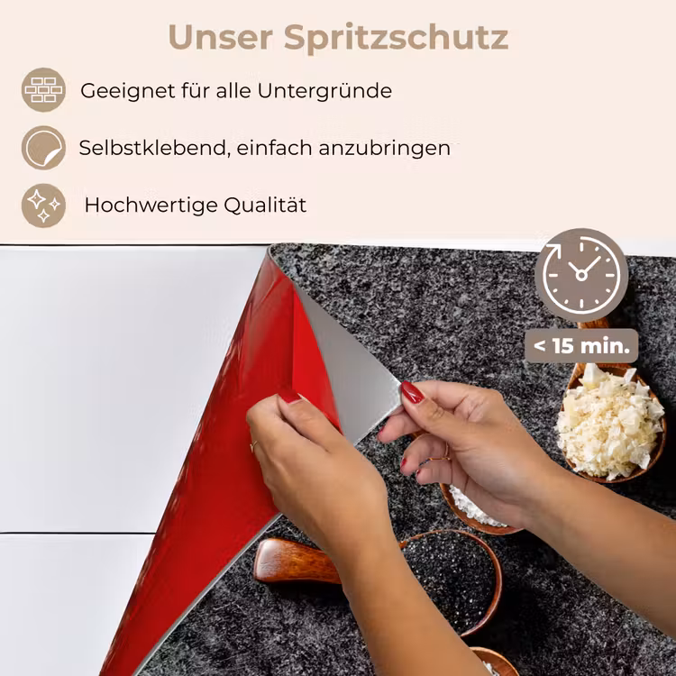 Zoutkristallen Sterrenstelsel keuken achterwand spatscherm klein -spatscherm_DE