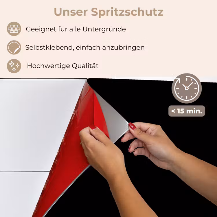 Sardines - Blik - Zwart - Vissen keuken achterwand spatscherm klein -spatscherm_DE