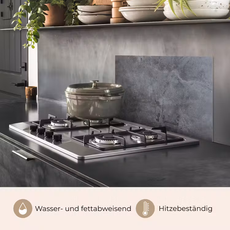 Schaduwspel op Beton keuken achterwand spatscherm klein -usp_DE