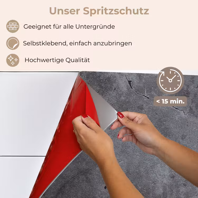 Schaduwspel op Beton keuken achterwand spatscherm klein -spatscherm_DE