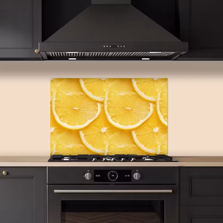 Schijfjes - Citroen - Sap keuken achterwand spatscherm klein 900 -sfeer1