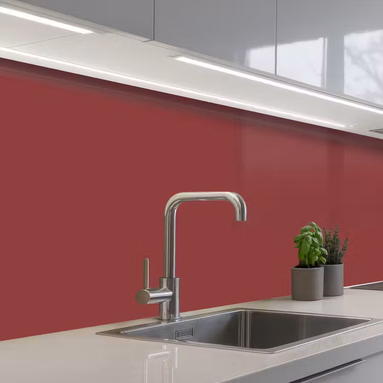 Barn - Antique - Rood keuken achterwand 2 middel 871 -3d_schuin