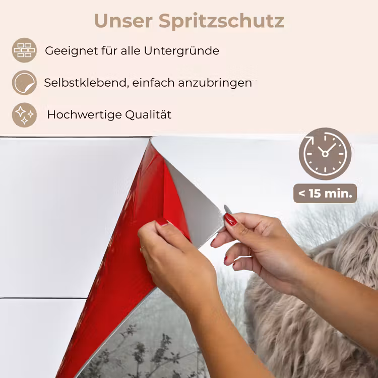 Schotse hooglander - Natuur - Herfst - Dieren - Wild - Bos keuken achterwand spatscherm klein -spatscherm_DE