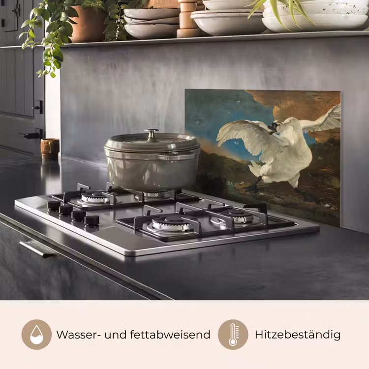 Zwaan - Oude meesters - Jan Asselijn keuken achterwand spatscherm klein -usp_DE