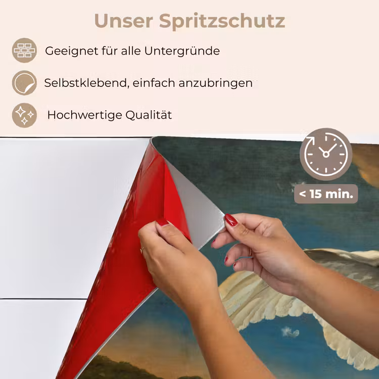 Zwaan - Oude meesters - Jan Asselijn keuken achterwand spatscherm klein -spatscherm_DE
