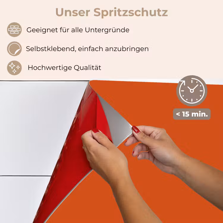 Sienna - Aarde - Kleuren - Effen keuken achterwand spatscherm klein 900 -spatscherm_DE
