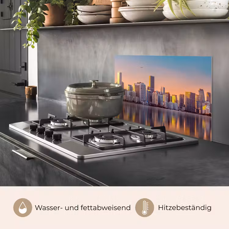 Skyline - Gebouwen - Steden keuken achterwand spatscherm klein -usp_DE
