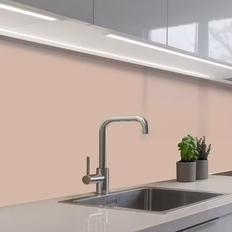 Soft - Clay - Nude keuken achterwand 2 middel 871 -3d_schuin