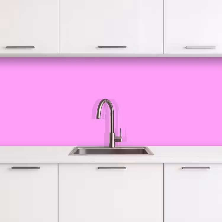 Soft - Lavender - Roze keuken achterwand 2 middel 871 -3d