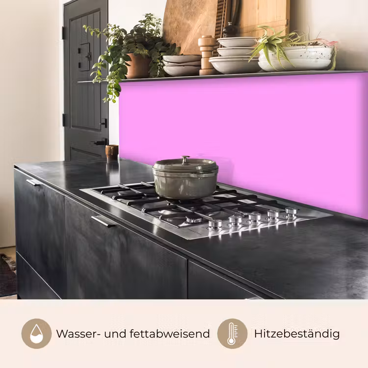 Soft - Lavender - Roze keuken achterwand 2 middel 871 -usp_DE