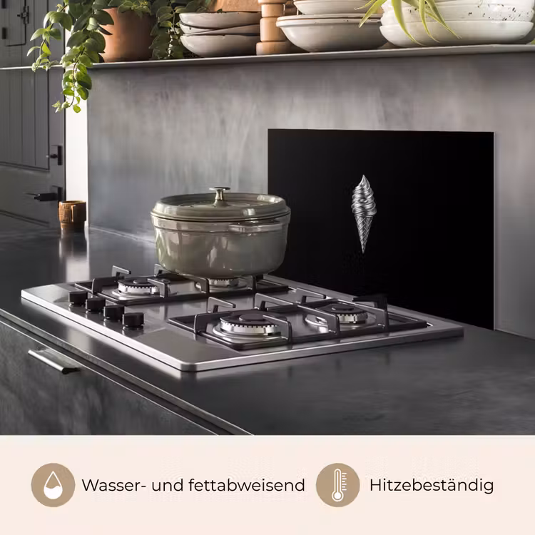 Softijs - Realistisch - Futuristisch keuken achterwand spatscherm klein -usp_DE