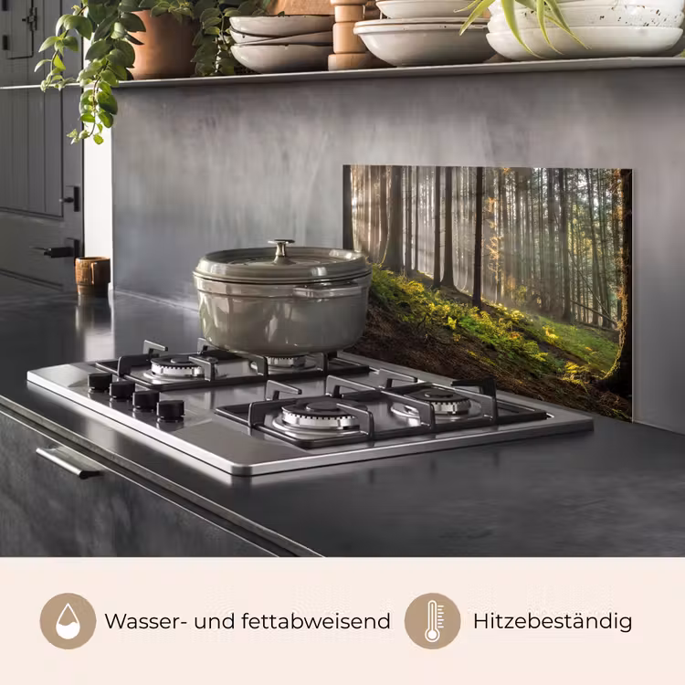 Zon - Takken - Bomen - Bos - Natuur keuken achterwand spatscherm klein -usp_DE