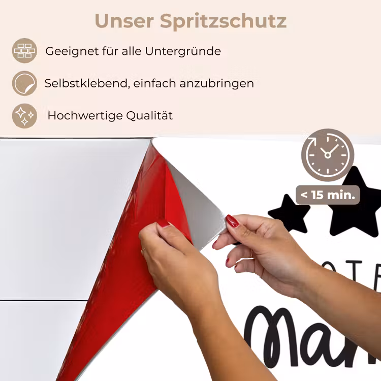 Spreuken - Hotel mama always open - Mama - Quotes keuken achterwand spatscherm klein -spatscherm_DE