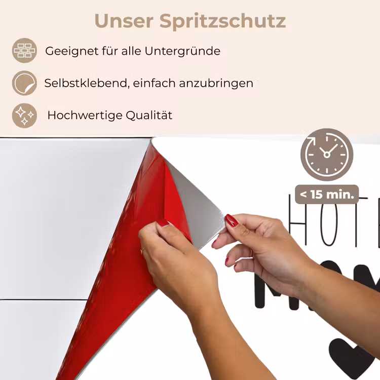 Spreuken - Hotel mama always open - Quotes - Mama keuken achterwand spatscherm klein -spatscherm_DE