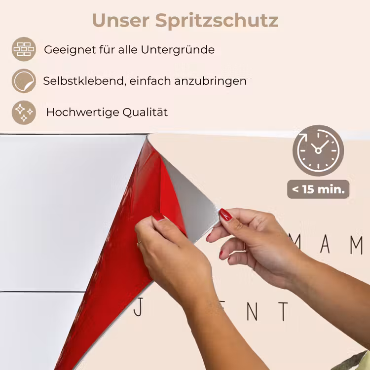 Spreuken - Mama jij bent de liefste - Quotes - Moeder keuken achterwand spatscherm klein -spatscherm_DE