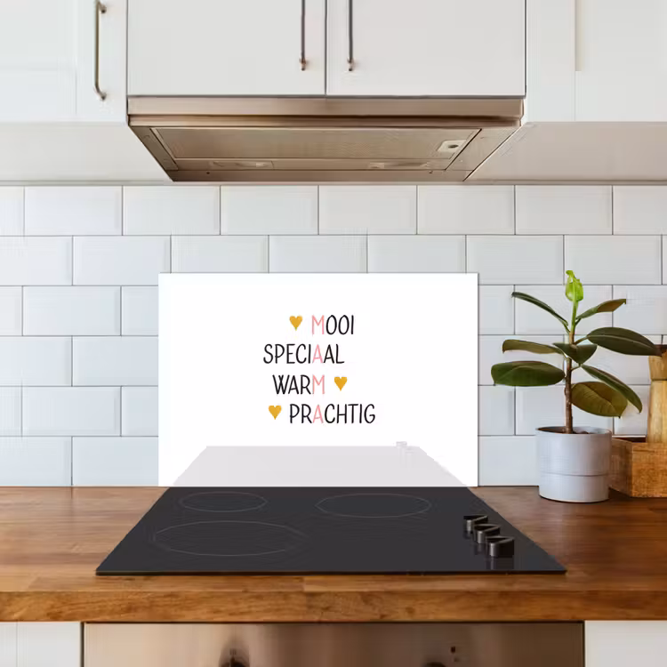 Spreuken - Mama - Quotes keuken achterwand spatscherm klein -sfeer2