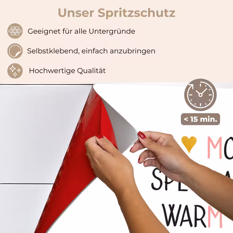 Spreuken - Mama - Quotes keuken achterwand spatscherm klein -spatscherm_DE