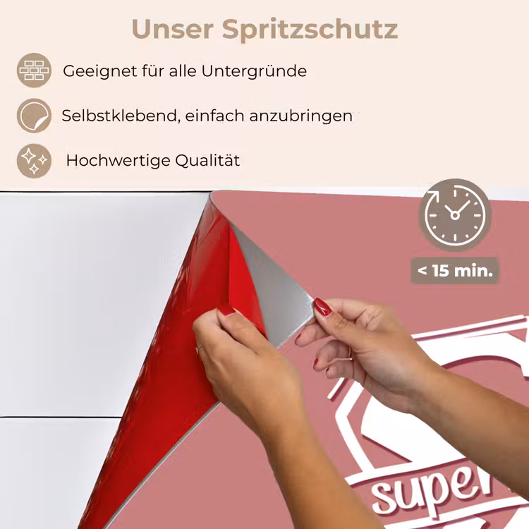 Spreuken - Supermom - Moeder - Quotes keuken achterwand spatscherm klein -spatscherm_DE