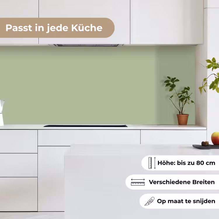 Spring - Sprint - Groen keuken achterwand 2 middel 871 -sfeer4_DE