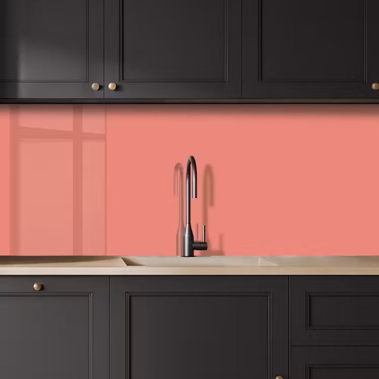 Dusty - Peach - Koraal keuken achterwand 2 middel 871 -sfeer1
