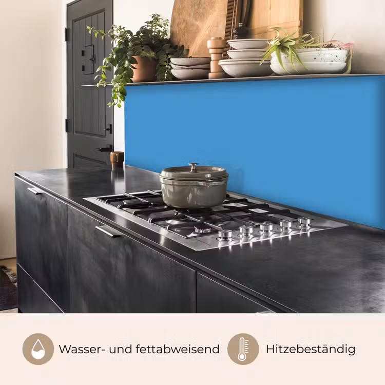 Steel - Blue - Blauw keuken achterwand 2 middel 871 -usp_DE