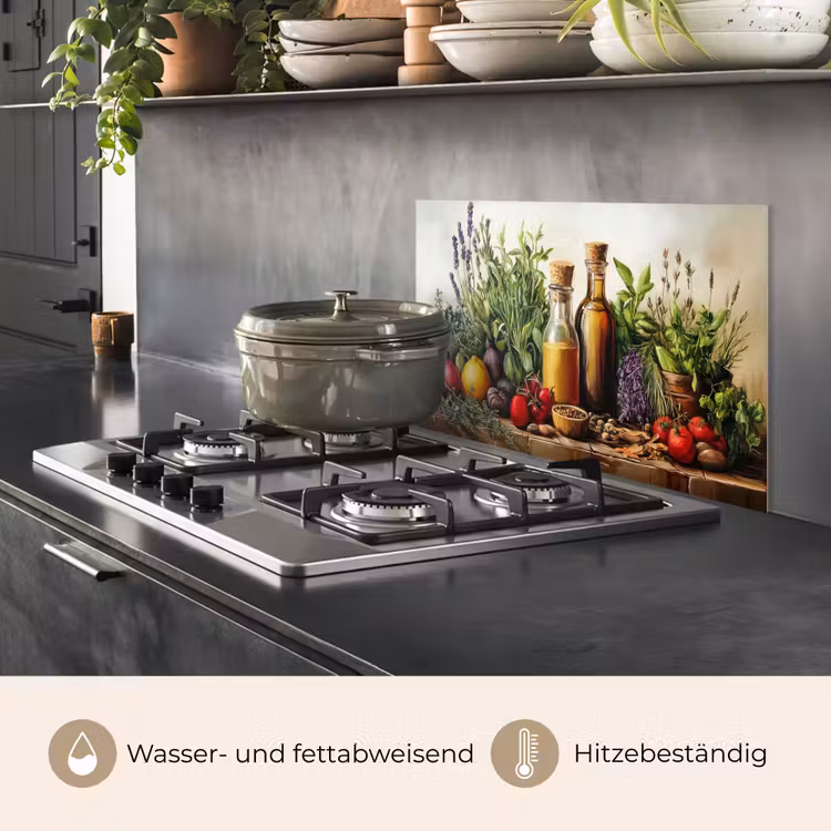 Stilleven - Kruiden - Specerijen - Fruit - Kleurrijk keuken achterwand spatscherm klein -usp_DE