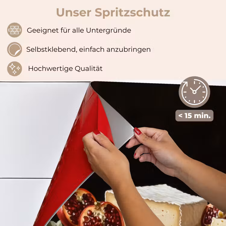 Stilleven - Vintage - Borrelplank keuken achterwand spatscherm klein -spatscherm_DE