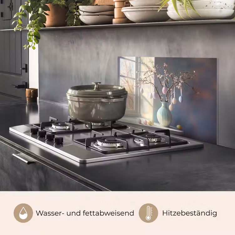 Stilleven - Vaas - Paastak keuken achterwand spatscherm klein -usp_DE