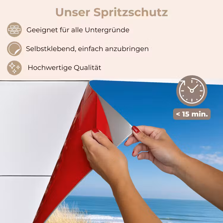 Strand - Zee - Duin - Zand - Zomer keuken achterwand spatscherm klein -spatscherm_DE