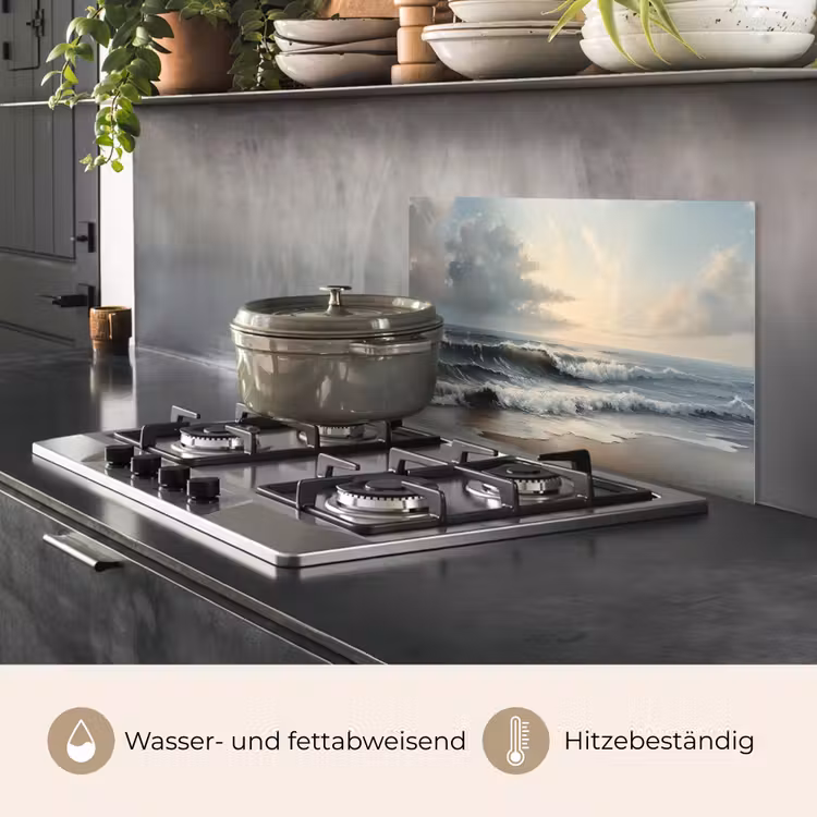 Strand - Zee - Zonsondergang keuken achterwand spatscherm klein -usp_DE