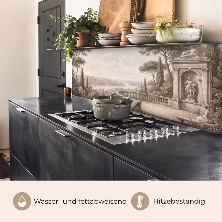 Terras - Stad - Uitzicht - Rivier keuken achterwand 2 middel -usp_DE