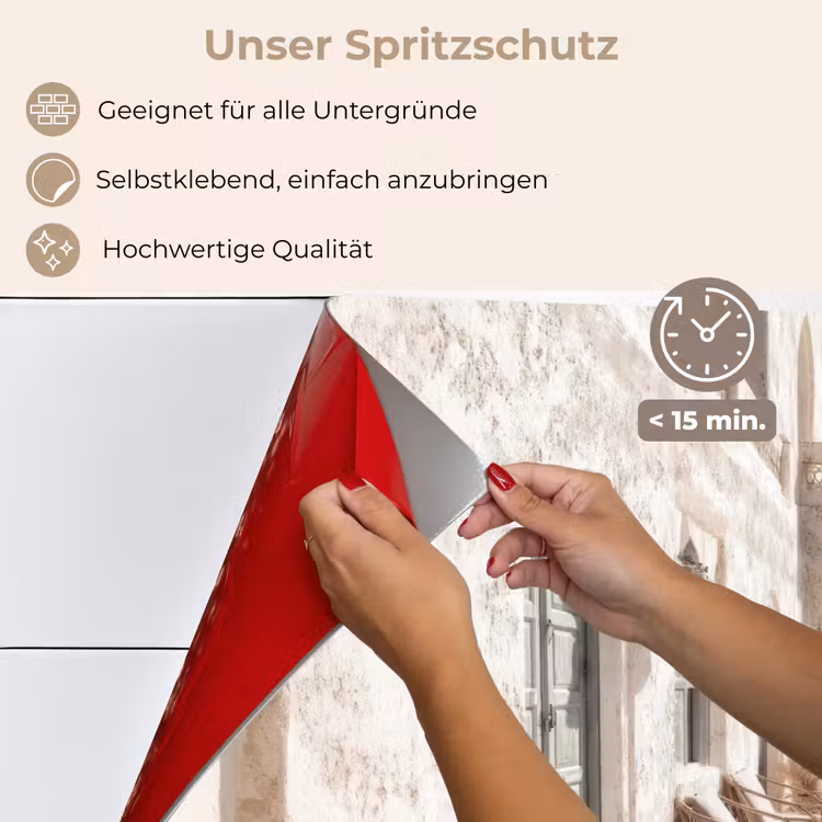 Terras - Stoelen - Strand - Beige keuken achterwand spatscherm klein -spatscherm_DE