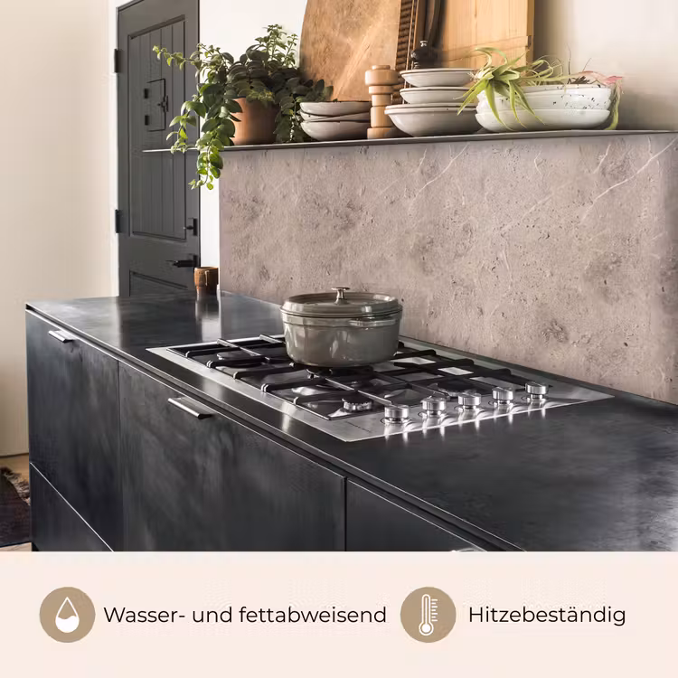 Textuur - Steen - Patroon - Rustiek - Beige keuken achterwand 2 middel -usp_DE